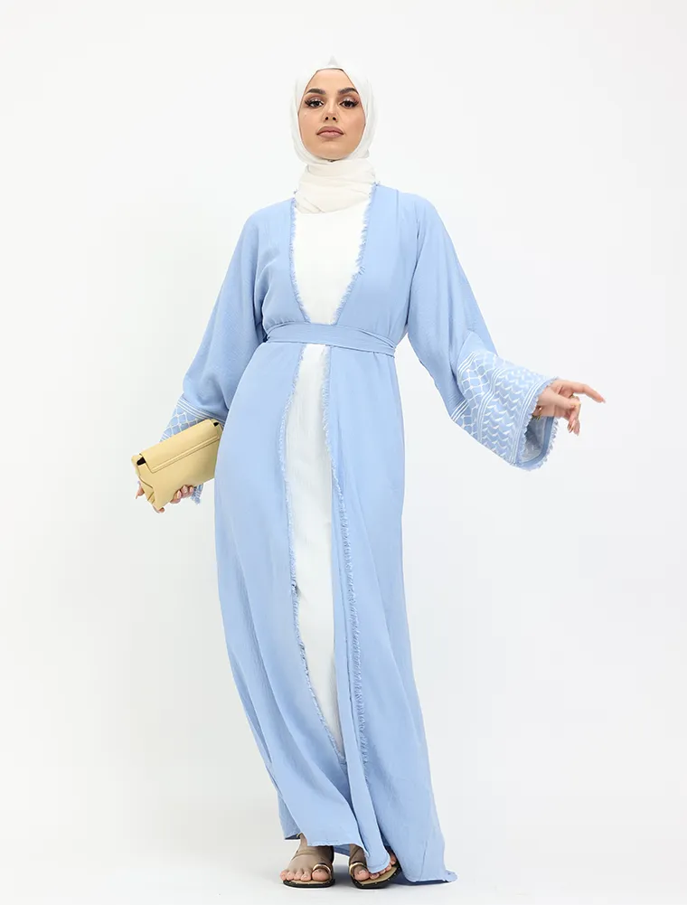 Blue Keffiyeh 2 Piece